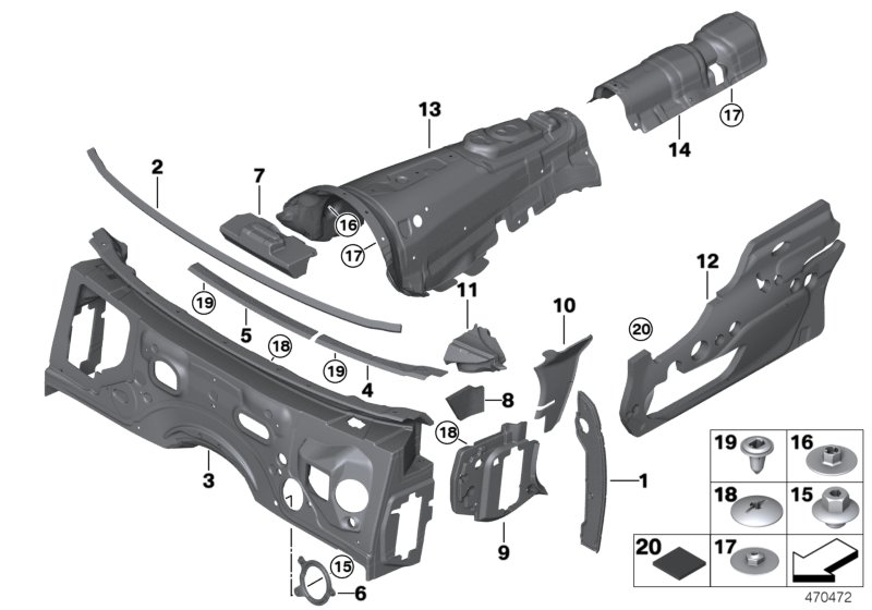 Sound insulation, front II