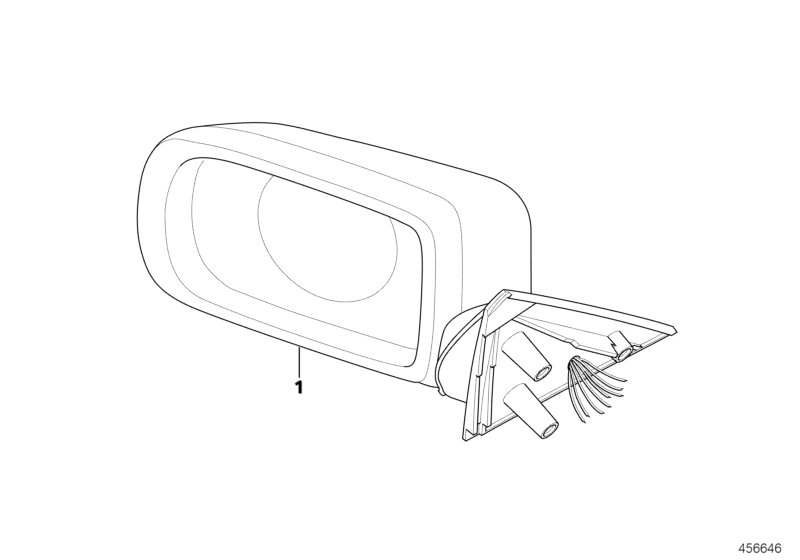 Exterior mirror (S430A)