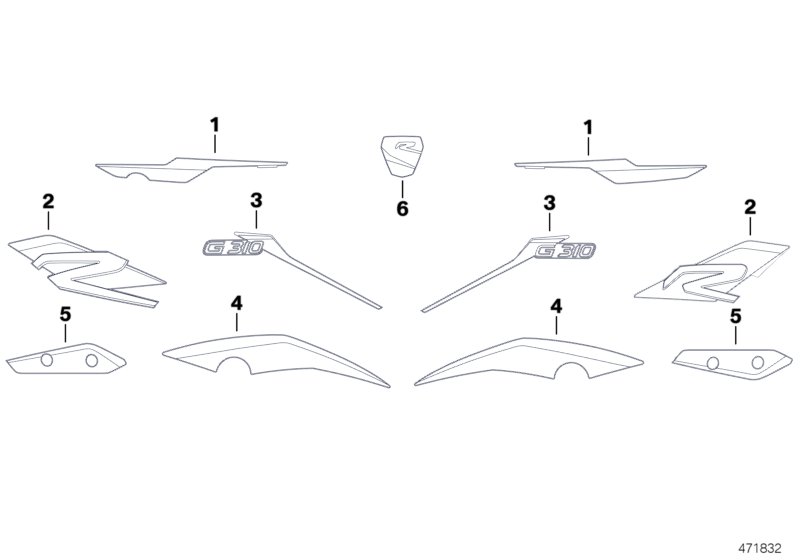 Label WN1D pearl white