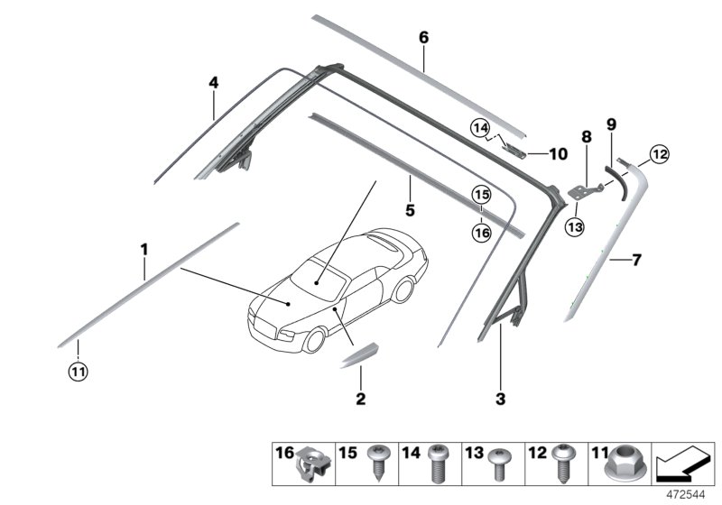 exterior trim / grille