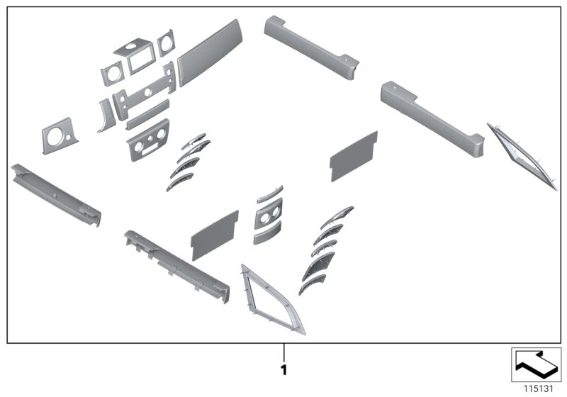 Wood kits, complete interior