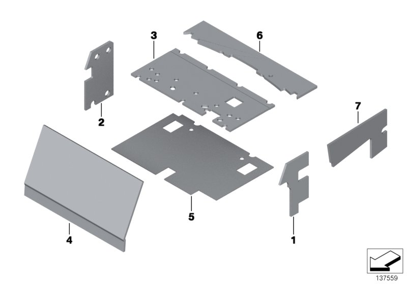Sound insulation, inner