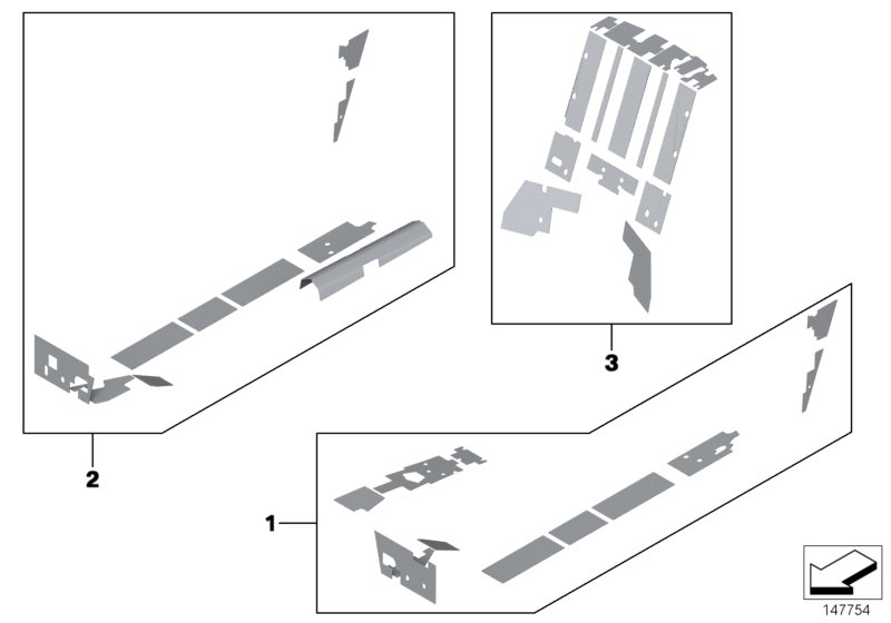 Sound insulating front
