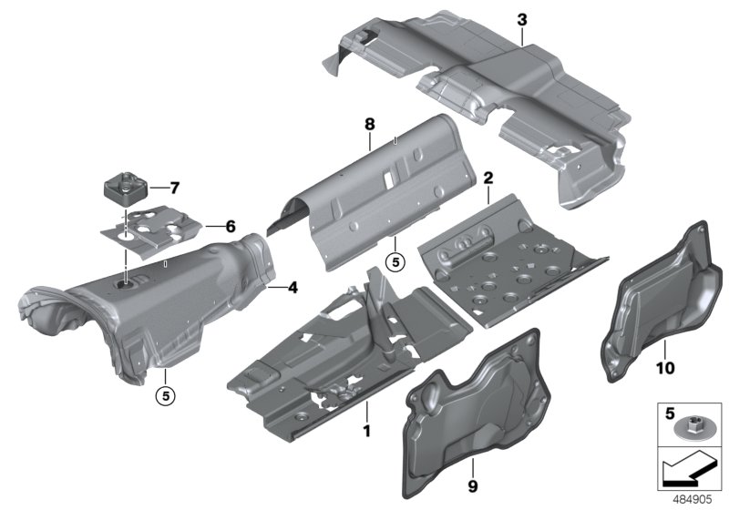 Sound insulation, inner