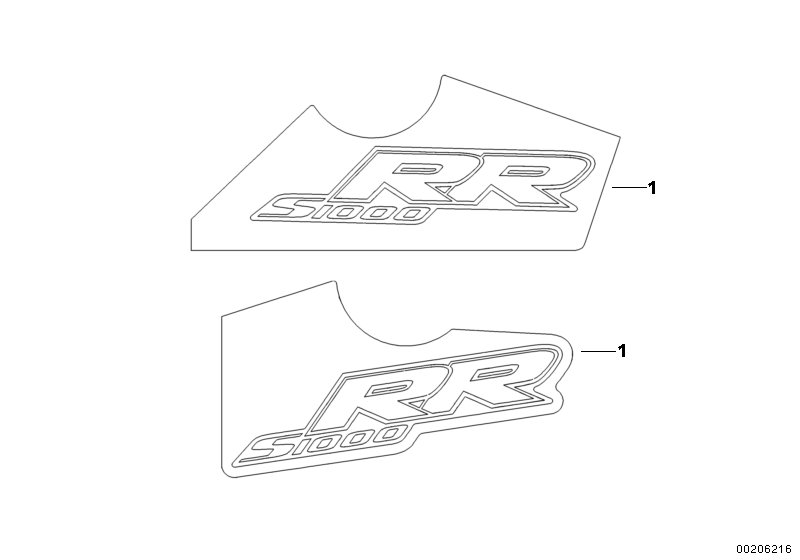 Lettering S1000RR