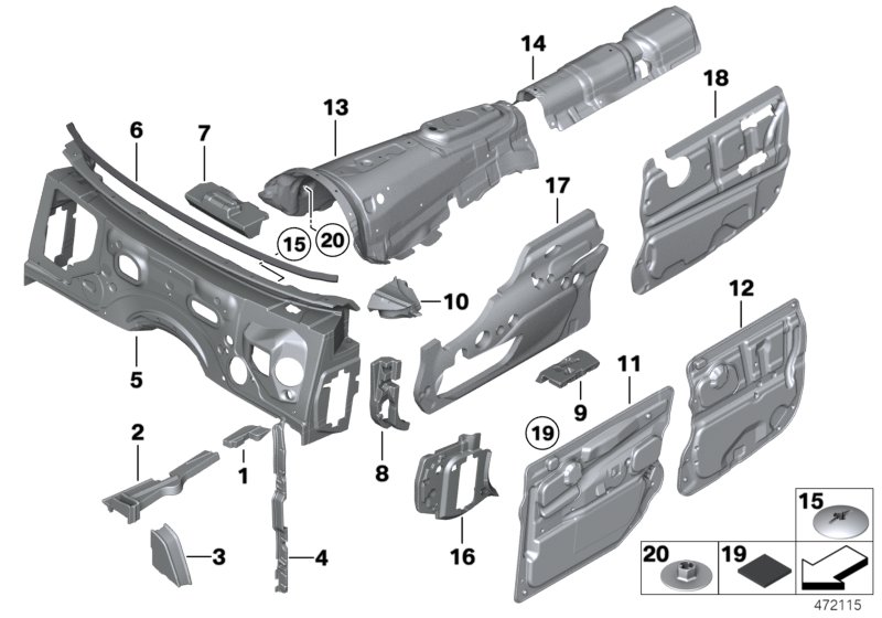 Sound insulation, front II