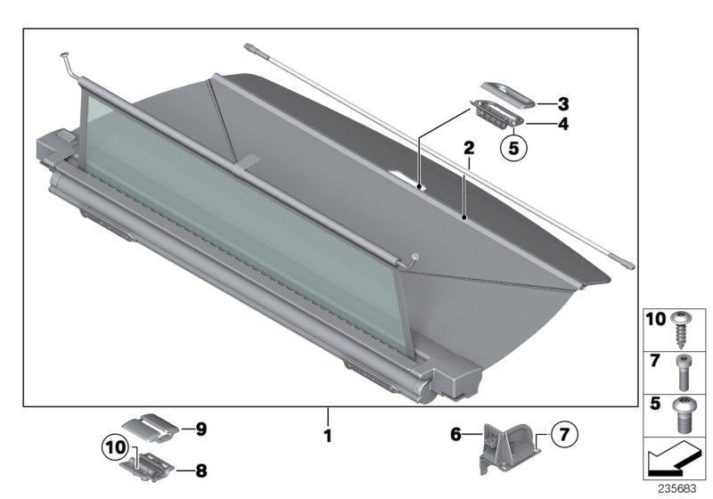 Combination roller blind