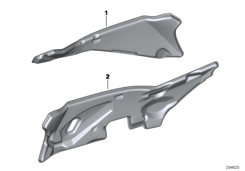 Acoustic foam, footboard, bottom