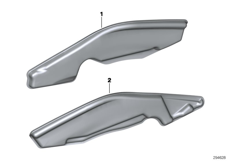 Acoustic foam, fairing side section