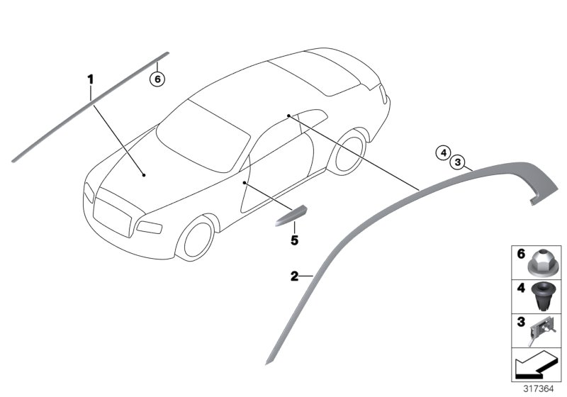 exterior trim / grille