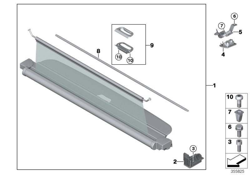 Combination roller blind