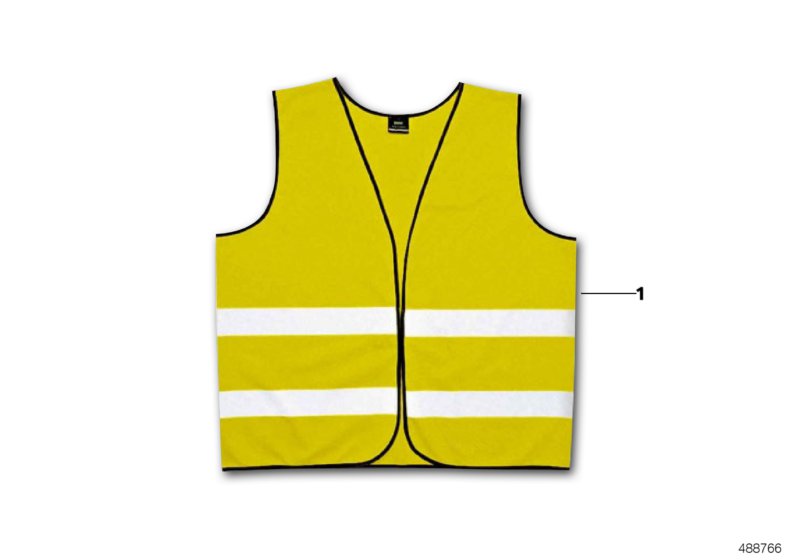 Warning vest