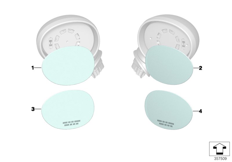 Mirror glass (S430A)