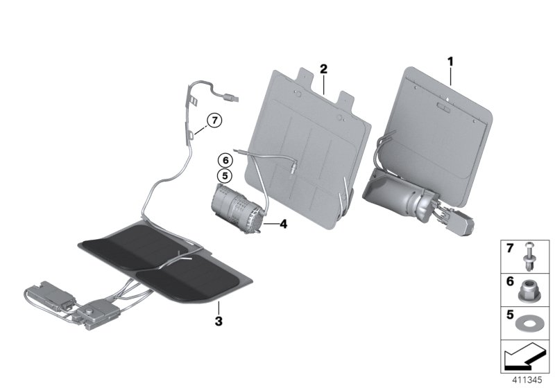 Seat, front, lumbar - active seat