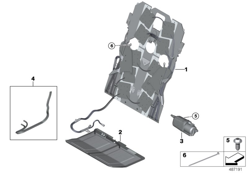 Rear seat lordosis and massage