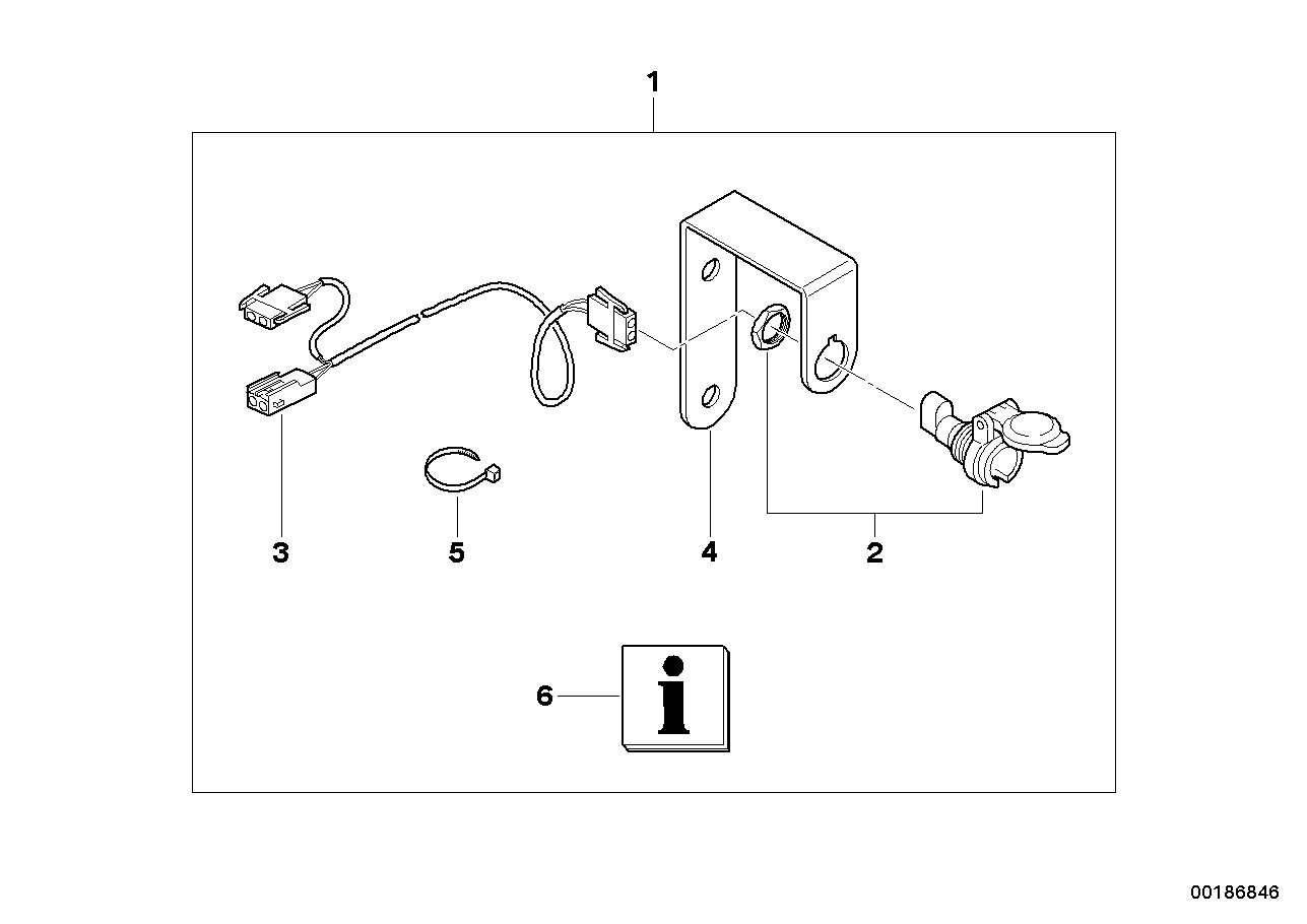 Retrofit kit, socket
