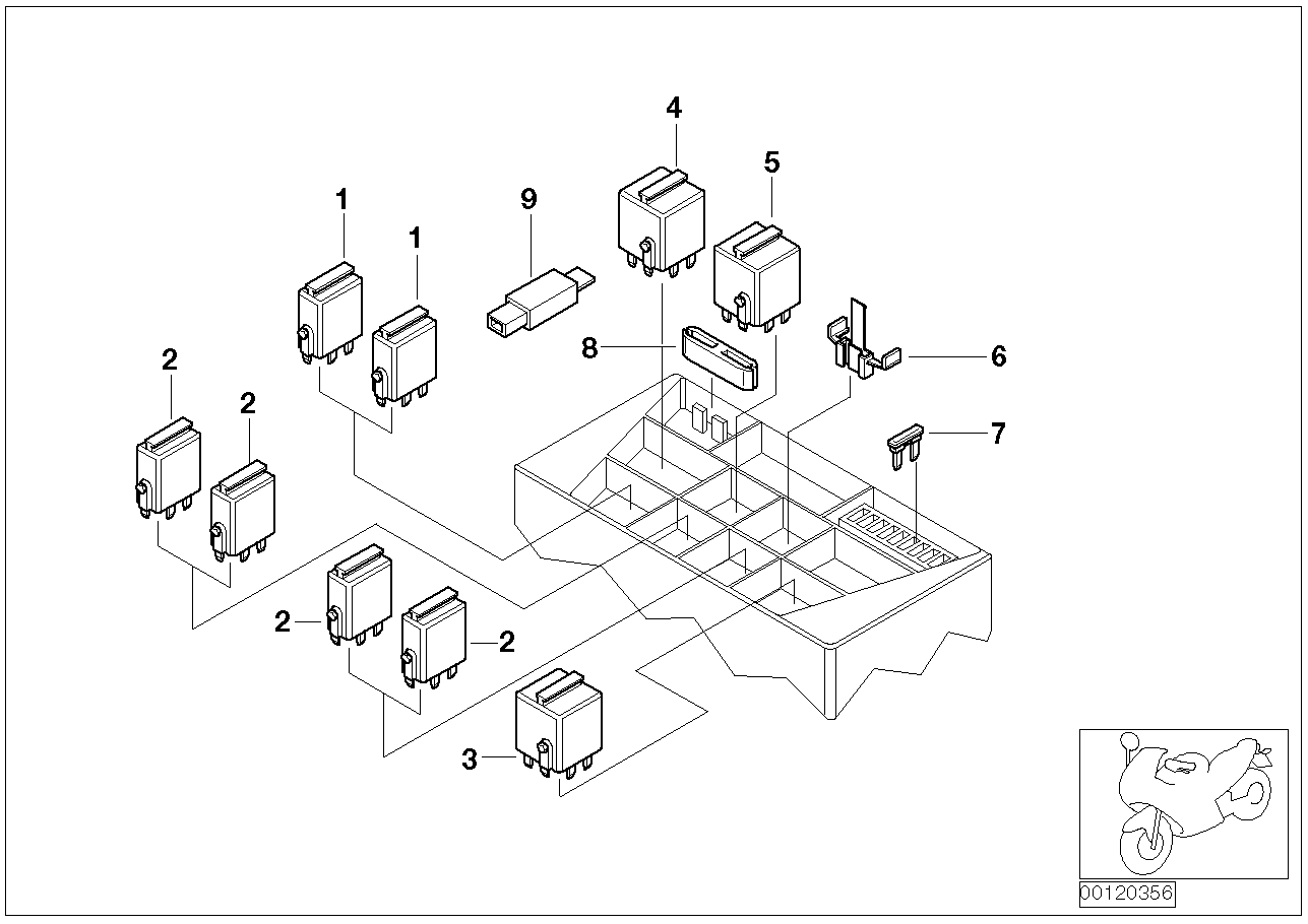 VARIOUS RELAYS