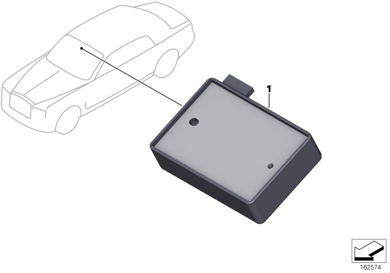 Rain sensor, single components