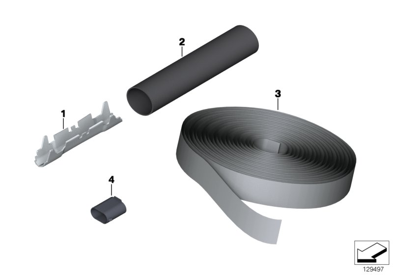 Various parts, wiring harness repair