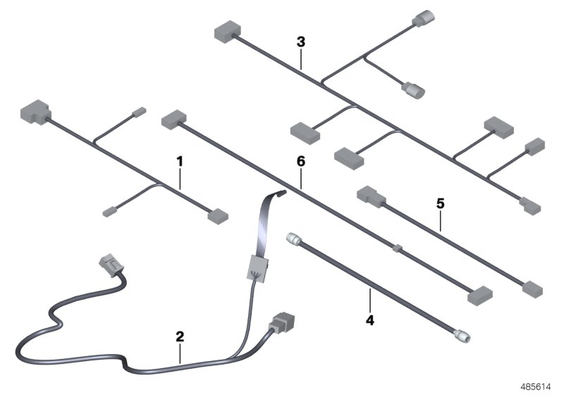 Wiring harness/additional equipment