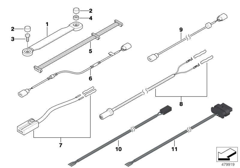 Various additional wiring sets