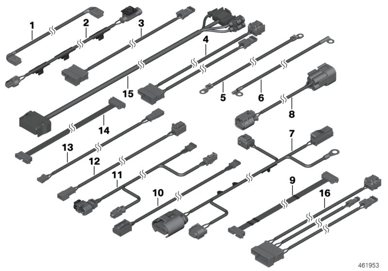 Various additional wiring sets