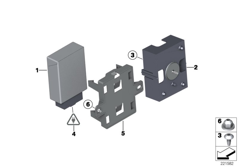 Control unit, trailer module