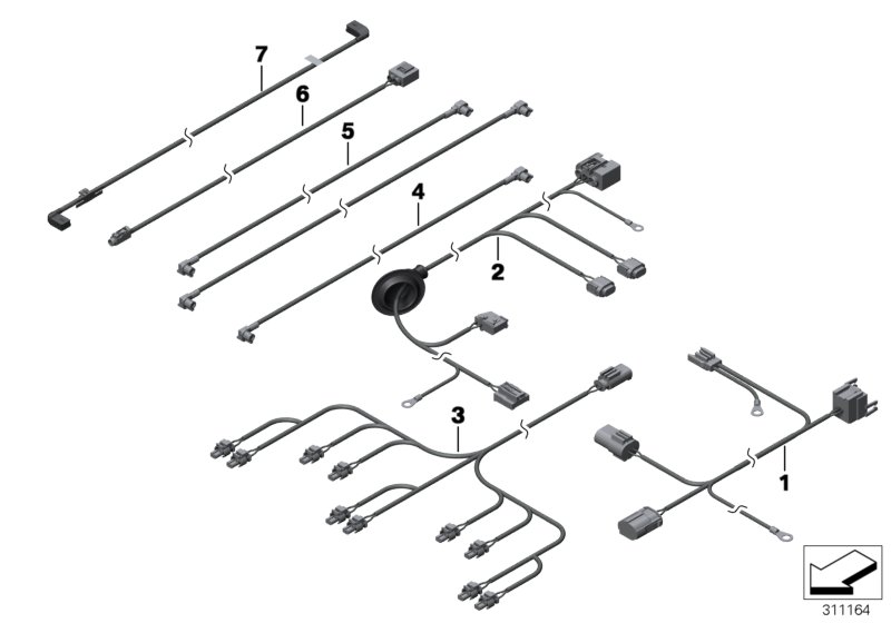 Various additional wiring sets