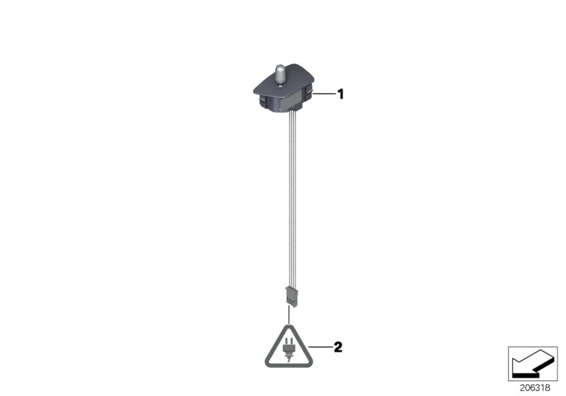 Steering column switch