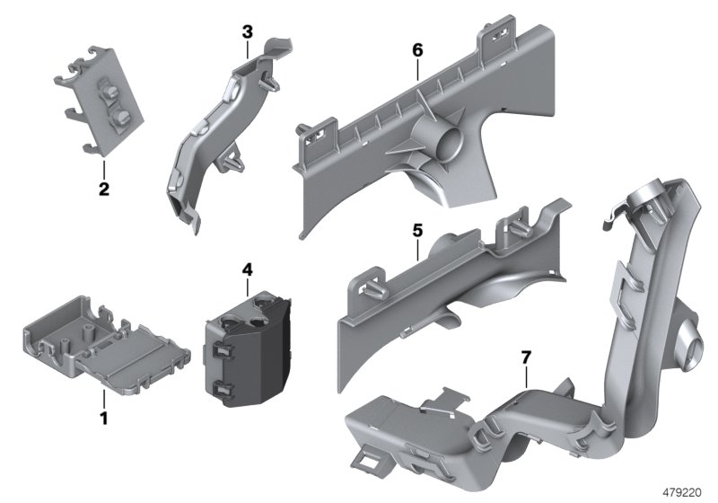 Wiring harness covers/cable ducts