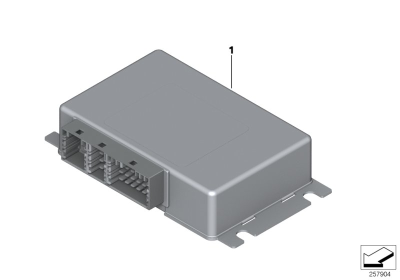 Rear axle differential lock