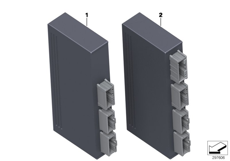 Control unit, tailgate function module