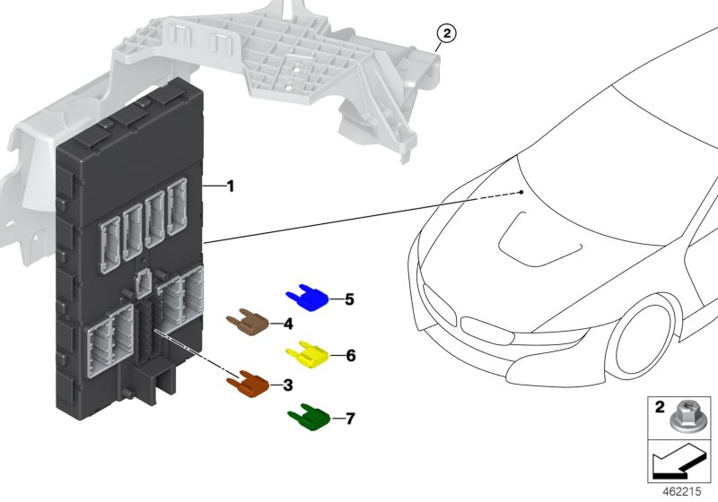 Control unit Body Domain Controller BDC