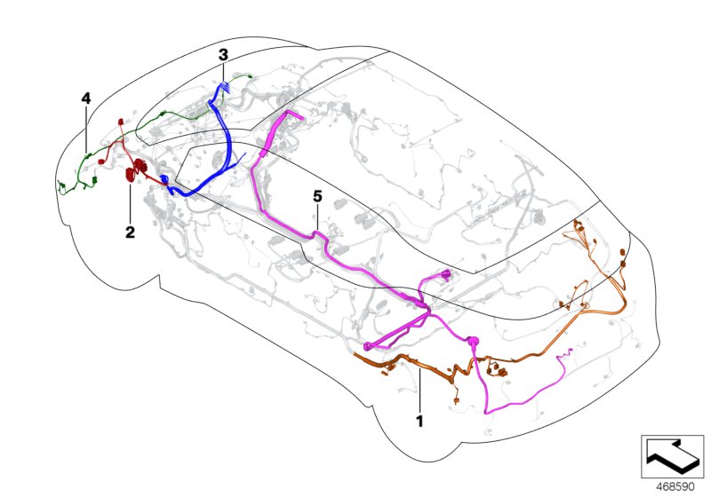 Repair cable, Drive module