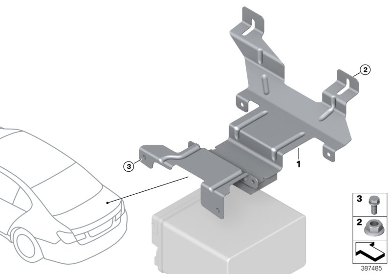 Additional battery holder
