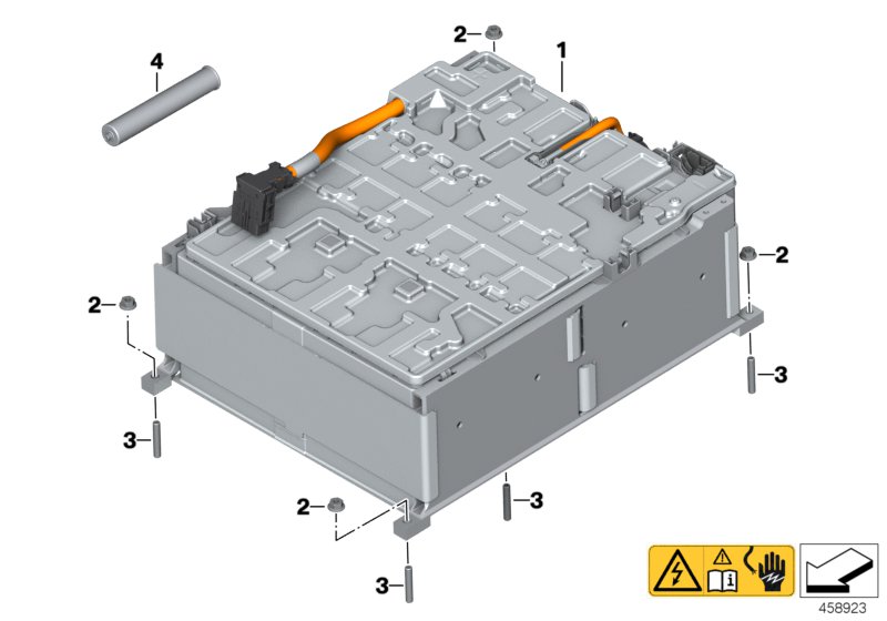Cell module, high-voltage accumulator