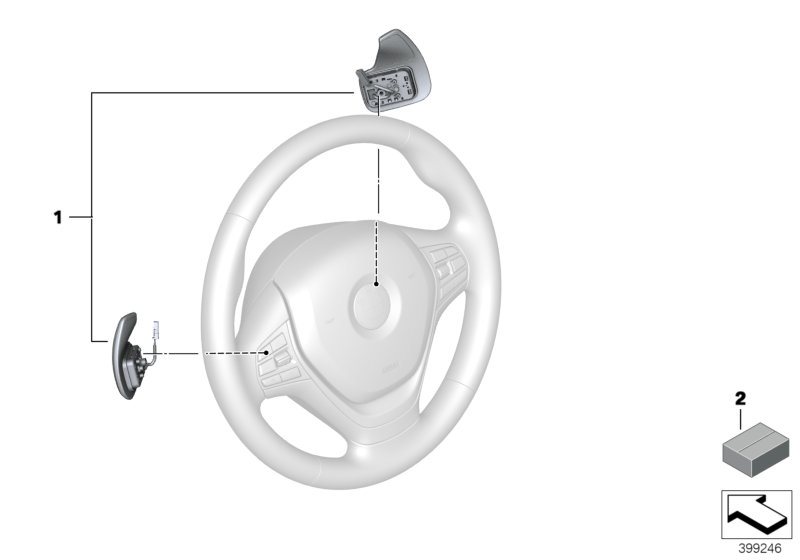 Shift paddles, sport automatic transm.