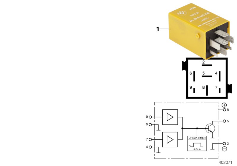 Relay for thermo switch