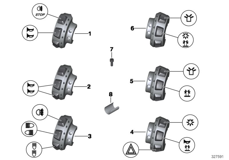 Additional switch special vehicle