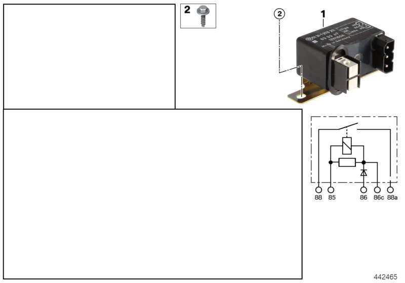 Relay battery disconnection