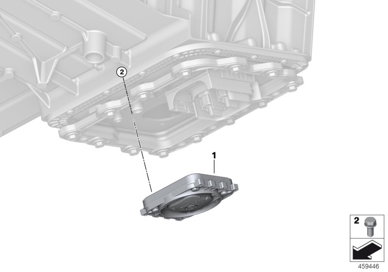 High-voltage accumulator, degassing unit