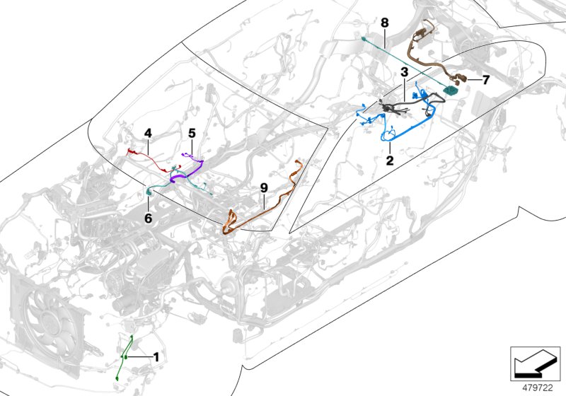 Various additional wiring harnesses