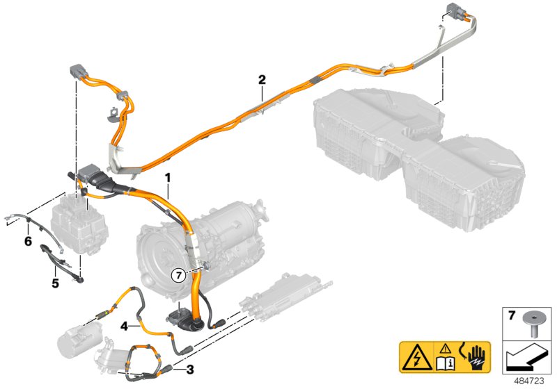 Assorted cable sets, hybrid
