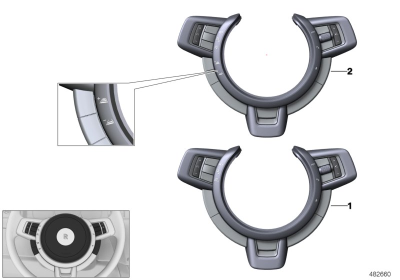 Steering wheel switch multifunction