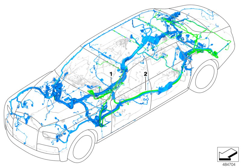 Main wiring harness, duplicate