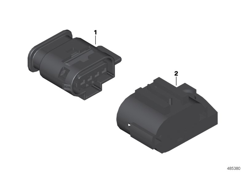 High-volt. safetyconnector sockethousing