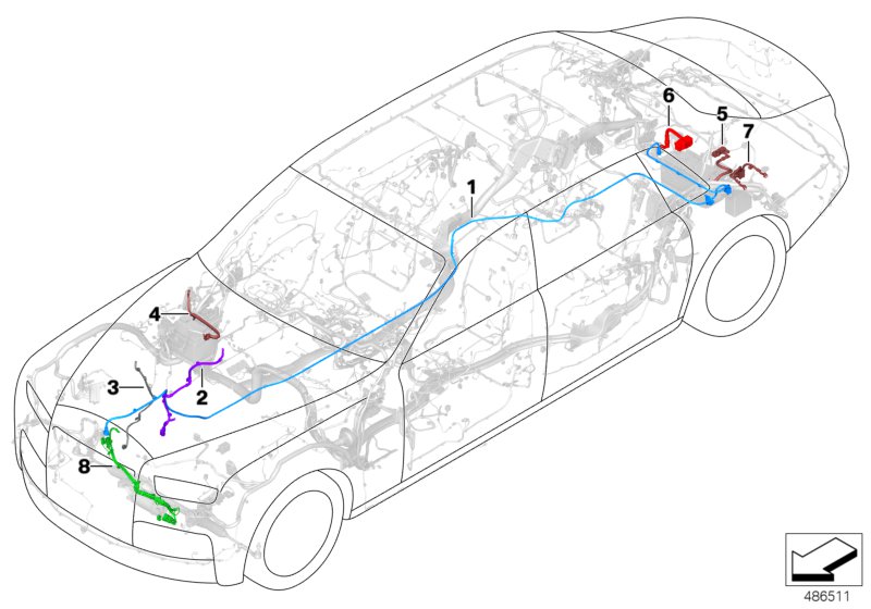 Battery cable/earth cable
