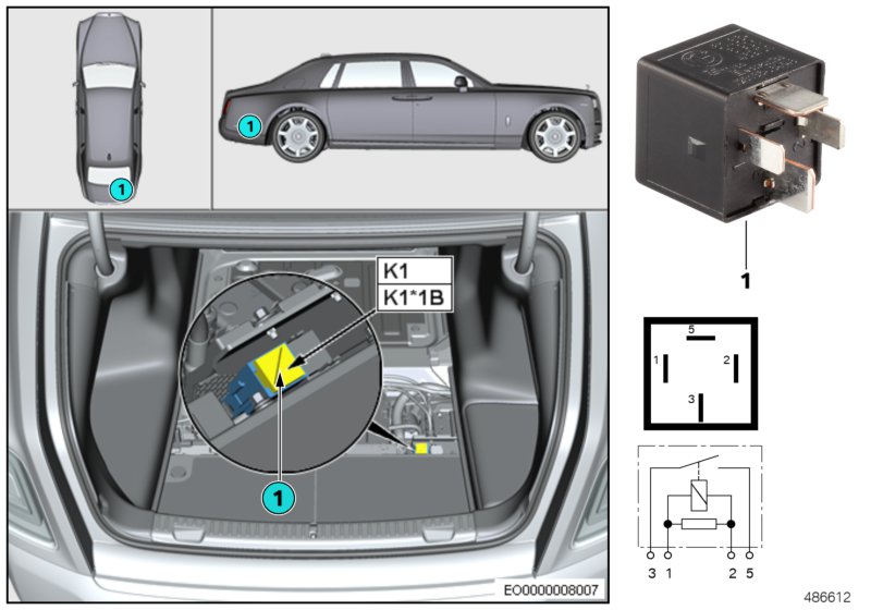 Relay axle air suspension K1