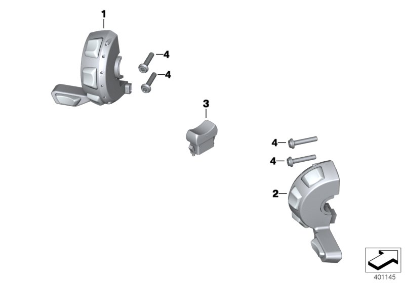 Additional switch special vehicle