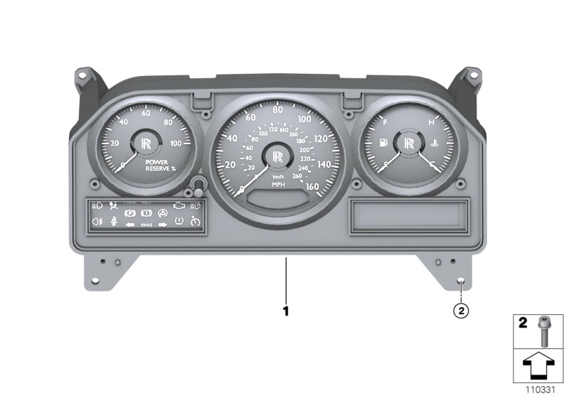 Instrument cluster